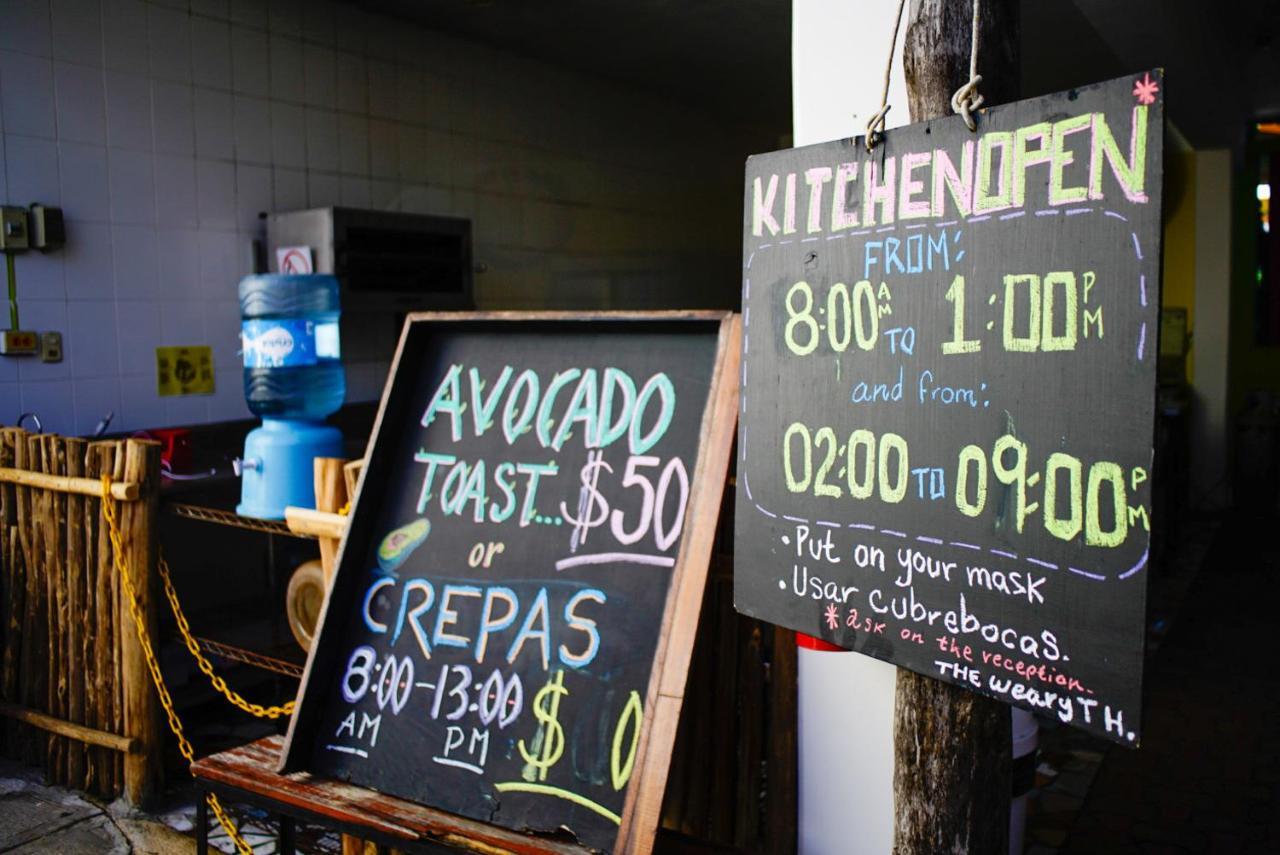 Weary Traveler Hostel ตูลุม ภายนอก รูปภาพ